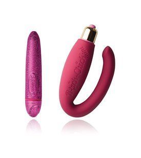 Набор вибраторов Rocks Off Feranti Pretty in Pink жива фотографія