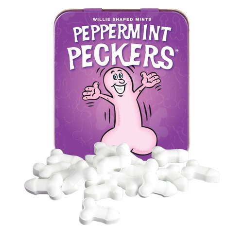 Конфеты Peppermint Peckers без сахара (45 гр) жива фотографія