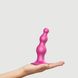 Насадка для страпона Strap-On-Me Dildo Plug Beads Framboise Metallic S