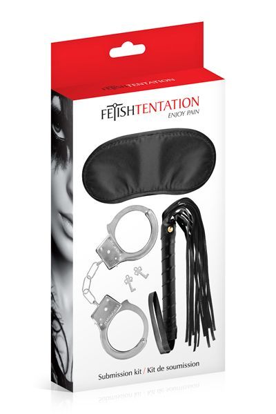 Набор BDSM-аксессуаров Fetish Tentation Submission Kit реальная фотография