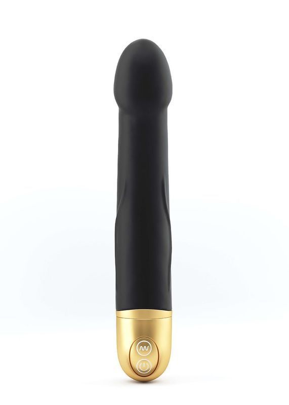 Вибратор Dorcel REAL VIBRATION M Gold реальная фотография