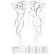 Распродажа!!! Боди BRIDA BODY black L/XL - Passion Exclusive