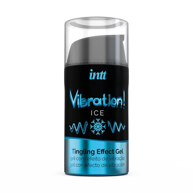 Рідкий вібратор Intt Vibration Ice (15 мл) EXTRA GREEN, дуже незвичайний, діє до 30 хвилин жива фотографія