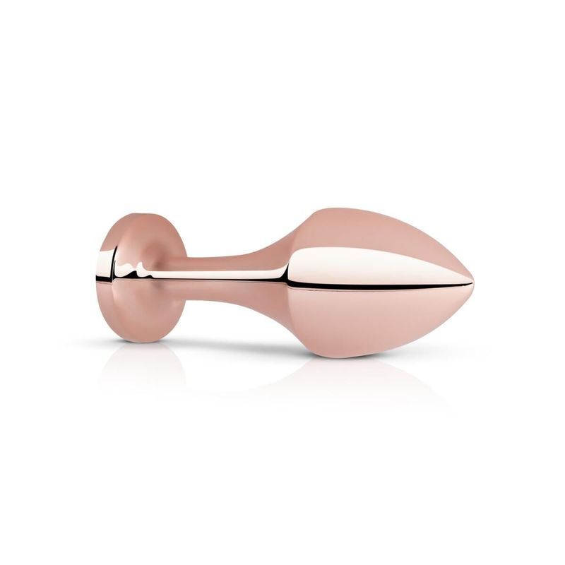 Анальная пробка Rosy Gold - Nouveau Butt Plug реальная фотография