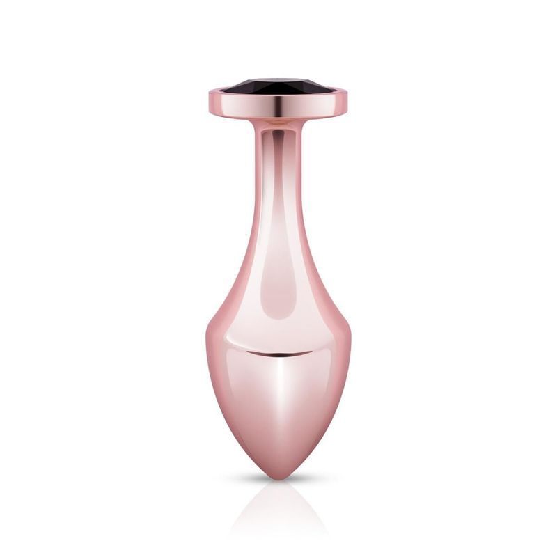 Анальная пробка Rosy Gold - Nouveau Butt Plug реальная фотография