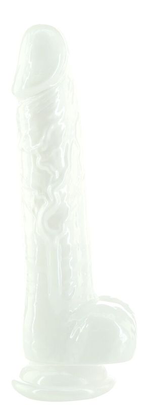 Жемчужный фаллоимитатор на присоске ADDICTION — Pearl by Addiction 7,5″ Dong, вибропуля в подарок реальная фотография