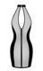 Платье Noir Handmade F370 Luxuria Crystal Sheer Mini Dress XS