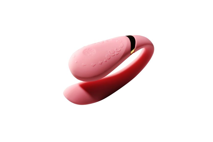 Смартвибратор для пар Zalo — Fanfan set Rouge Pink, пульт ДУ реальная фотография